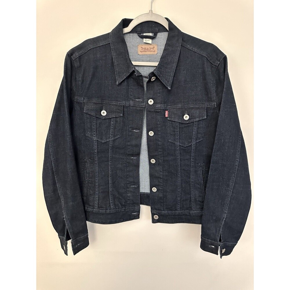 Levi’s Women’s Denim Jacket XL PC9-72273-0001 NWOT Dark Wash